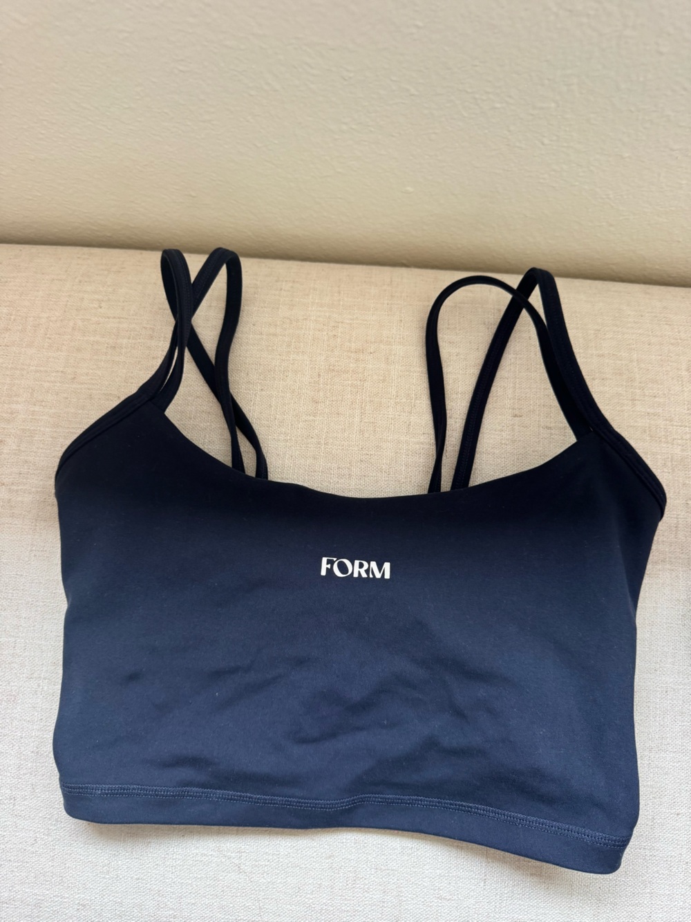 Shop FORM navy workout tank